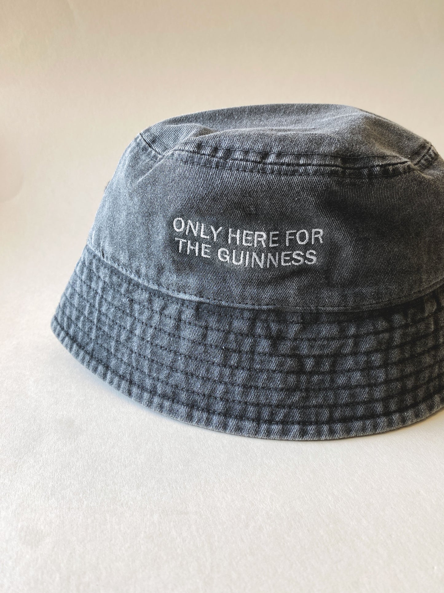 Personalised Slogan Vintage Bucket Hat