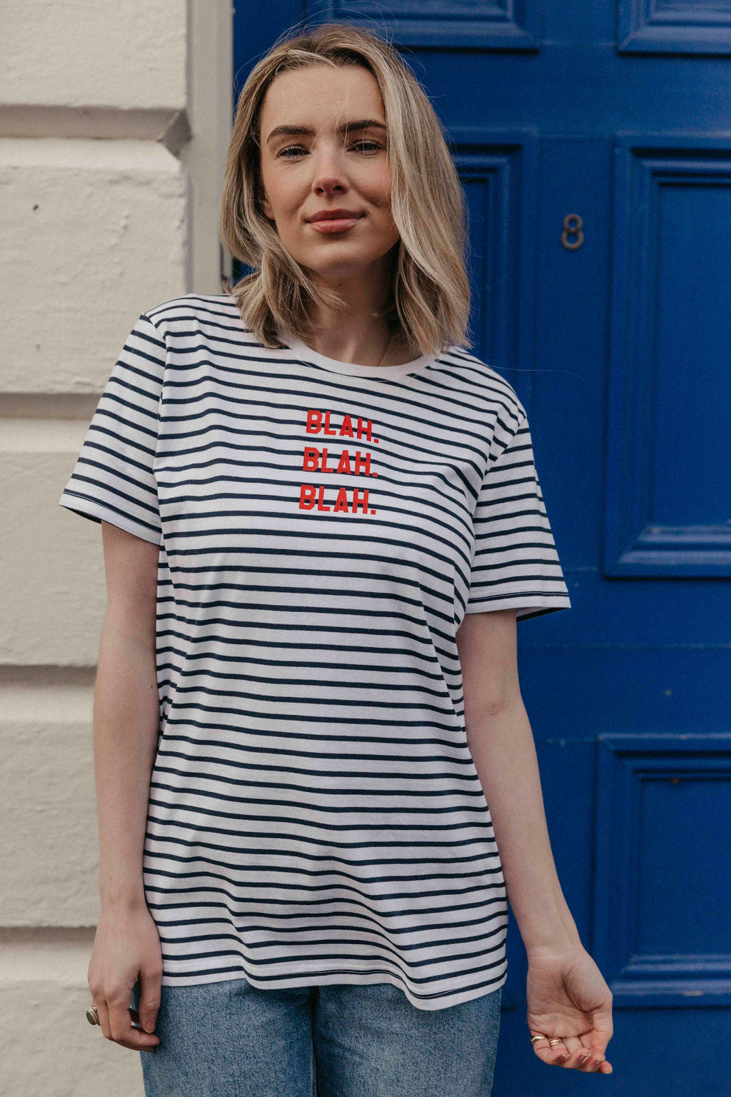 Blah Blah Blah Slogan T-shirt