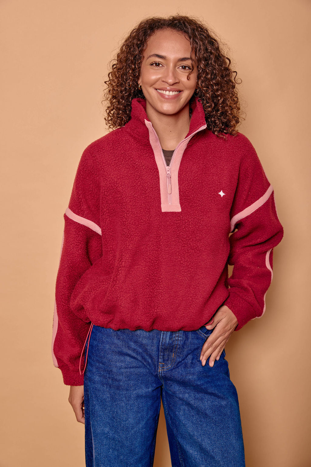 Rock On Ruby 1/4 Zip Fleece