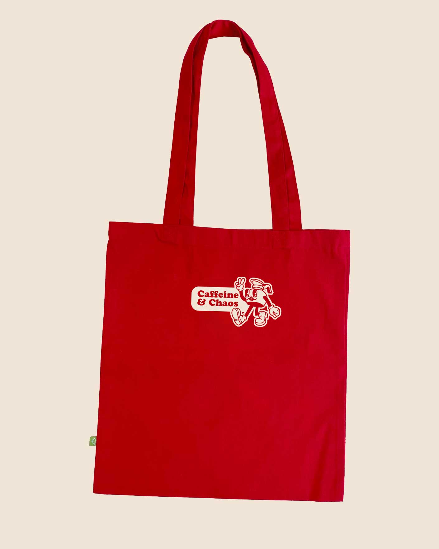 Caffeine & Chaos Tote Bag