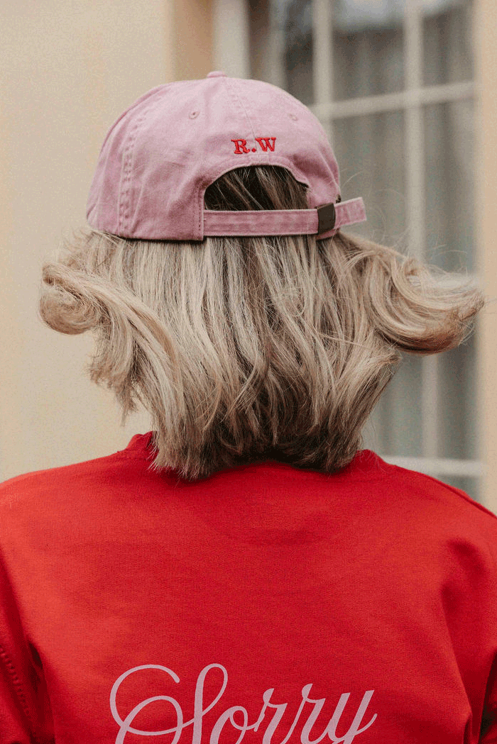 Personalised Cherry Denim Cap
