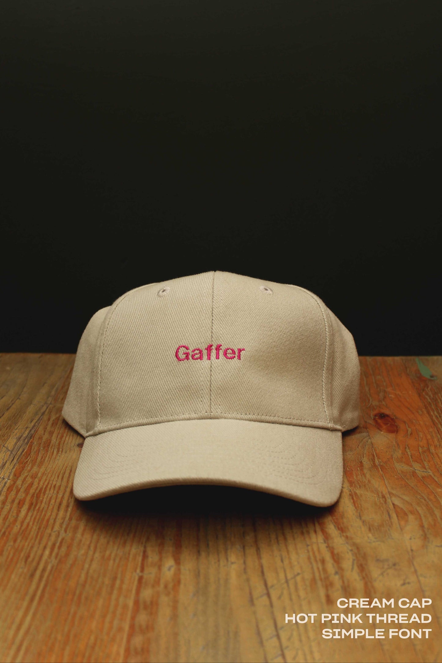Embroidered Unisex Personalised Slogan Cap