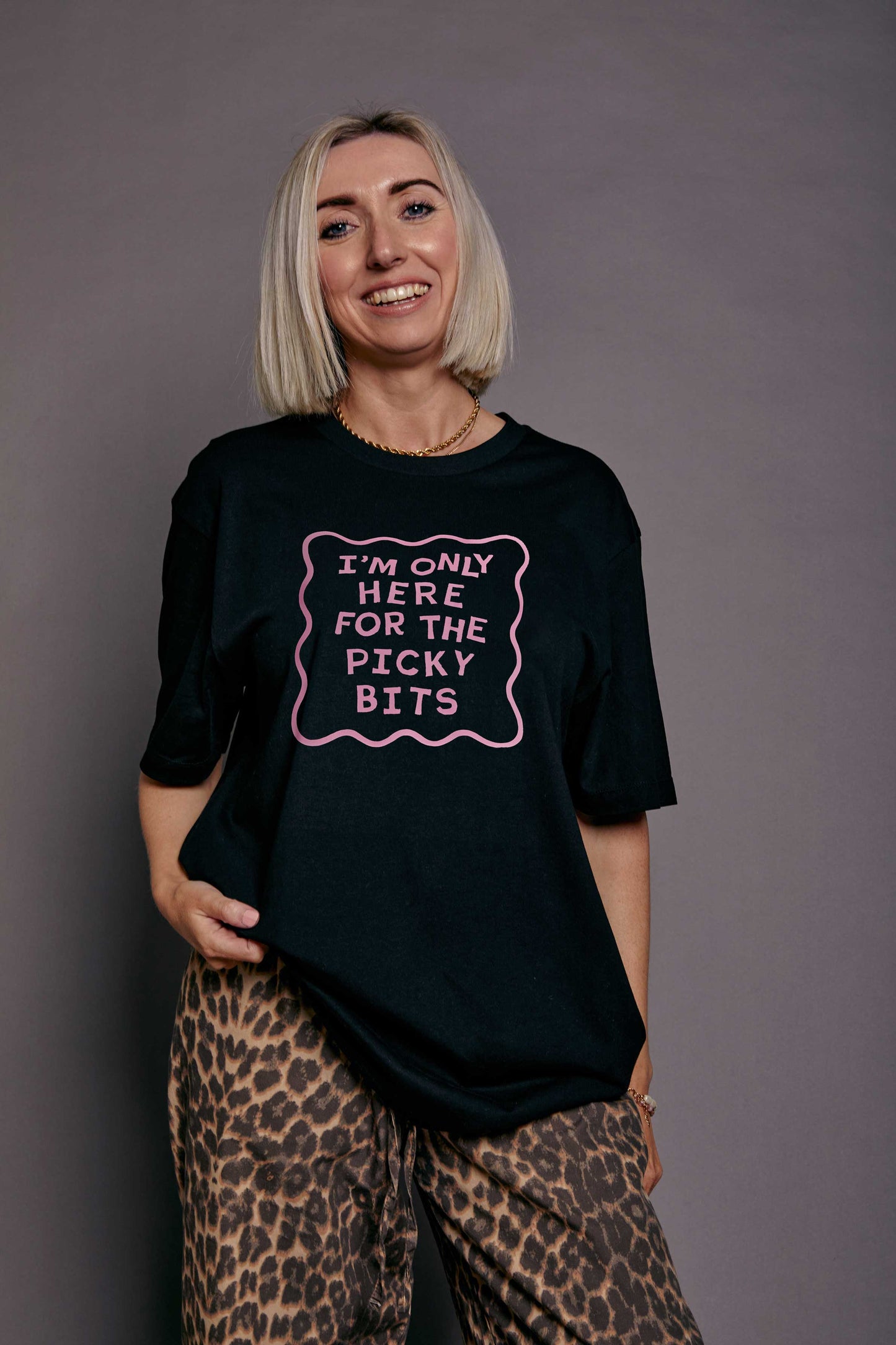 Personalised 'Only Here for the ...' T-Shirt