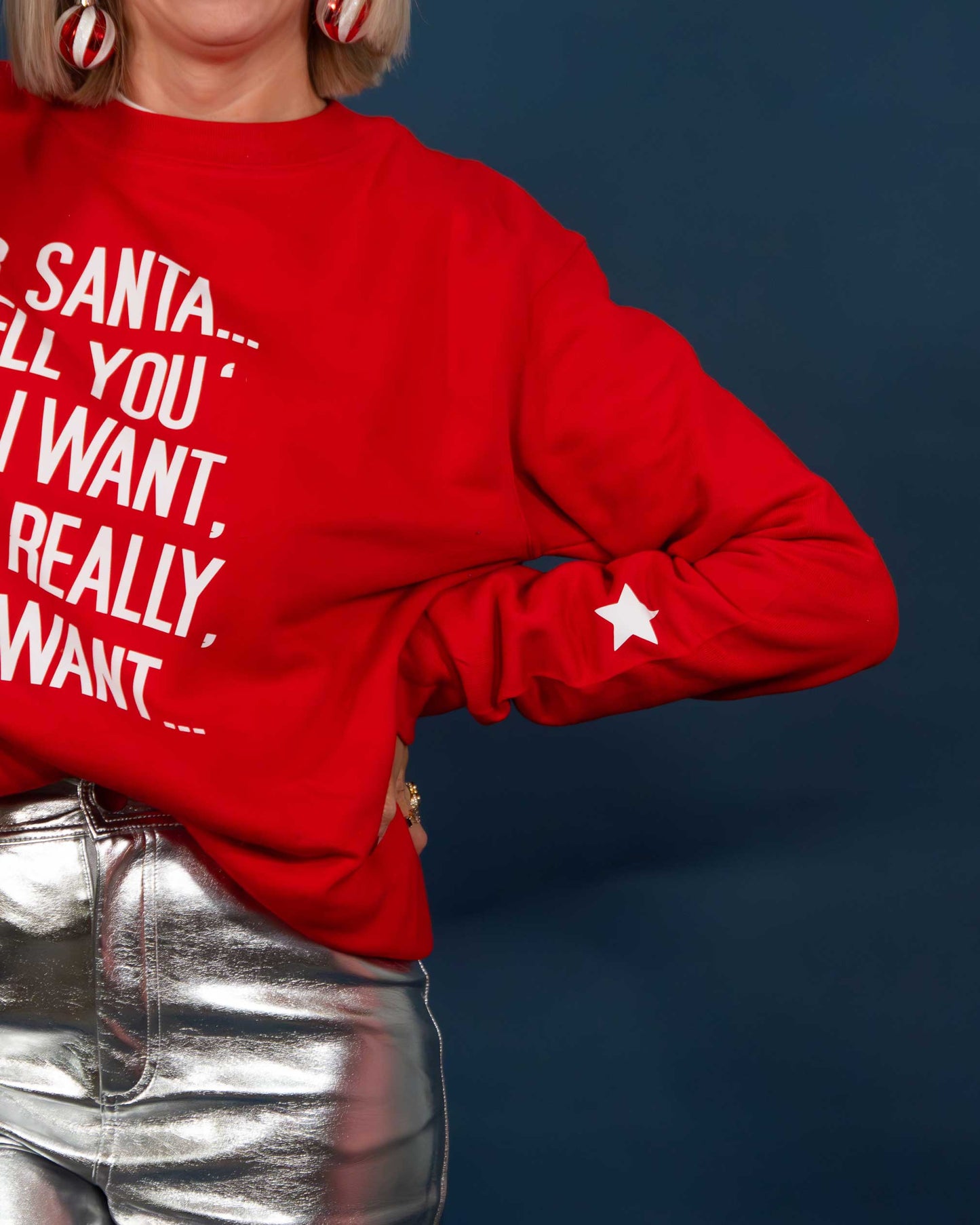 I'll Tell You What I Want Christmas Jumper