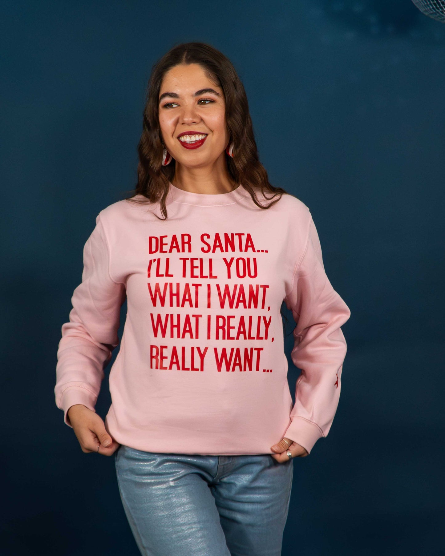 I'll Tell You What I Want Christmas Jumper