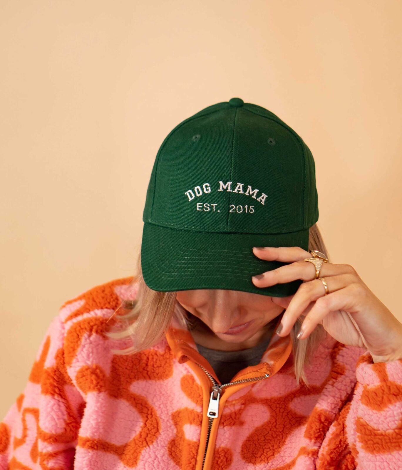 Personalised Mama EST Year Cap