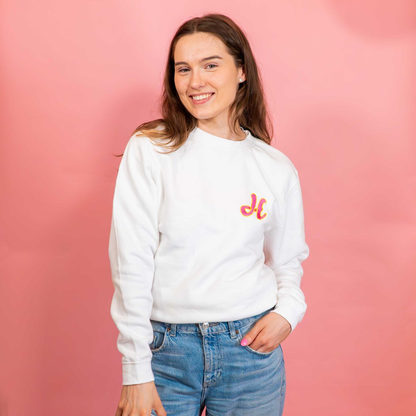 Personalised Dolly Initial Sweatshirt