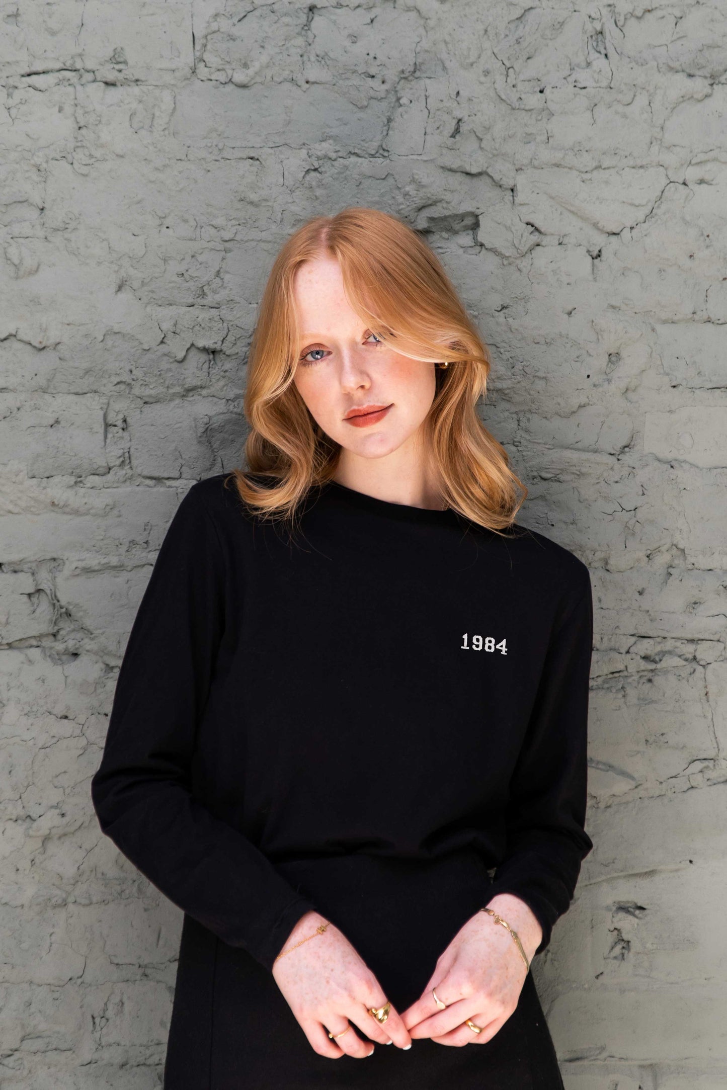 Embroidered Year Long Sleeved T-shirt