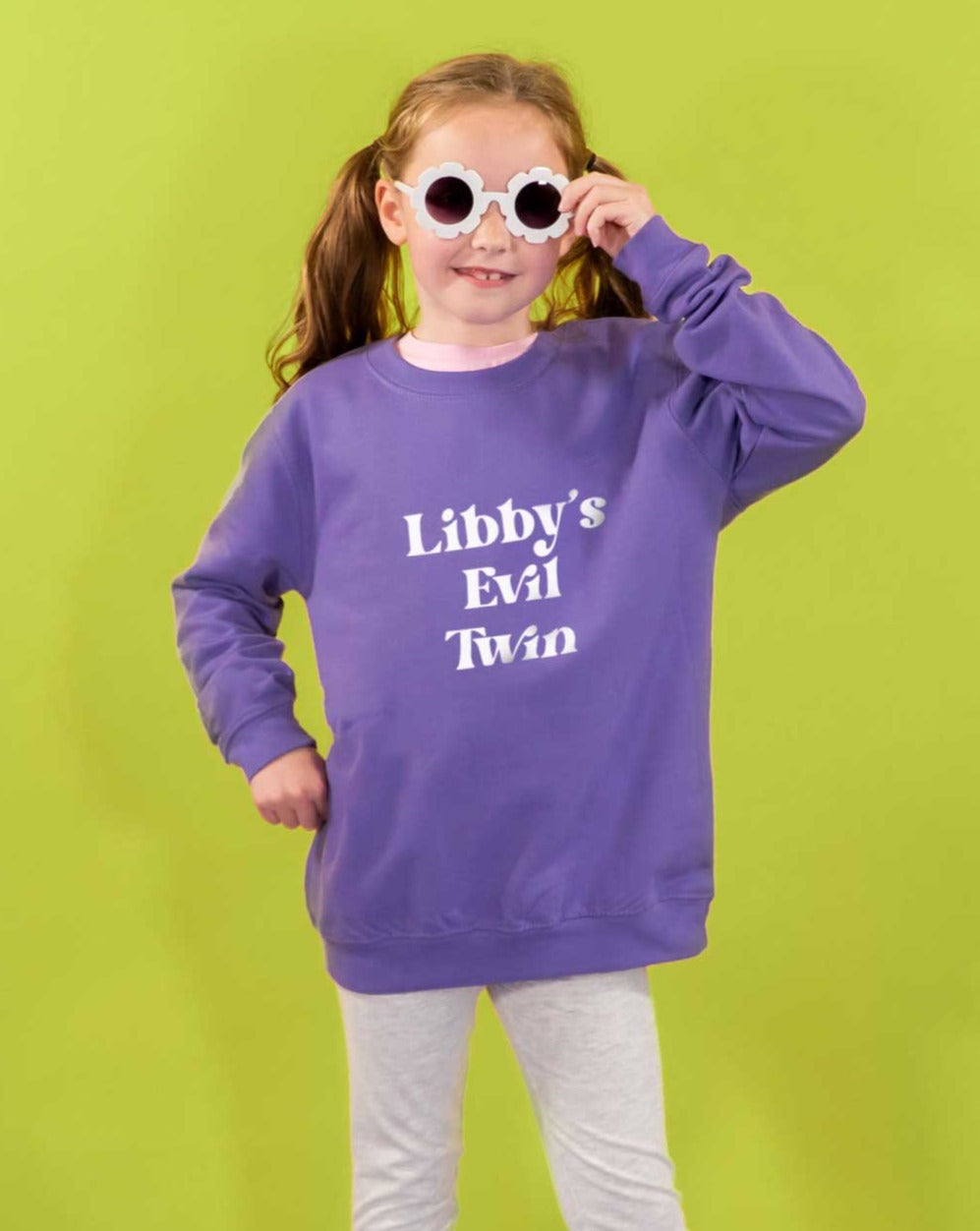 Personalised Children's 'Evil Twin' Sweatshirt