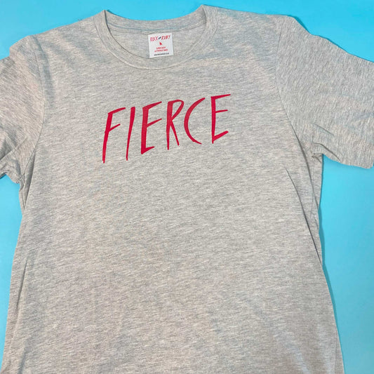 S Fierce Slogan T-Shirt  SALE