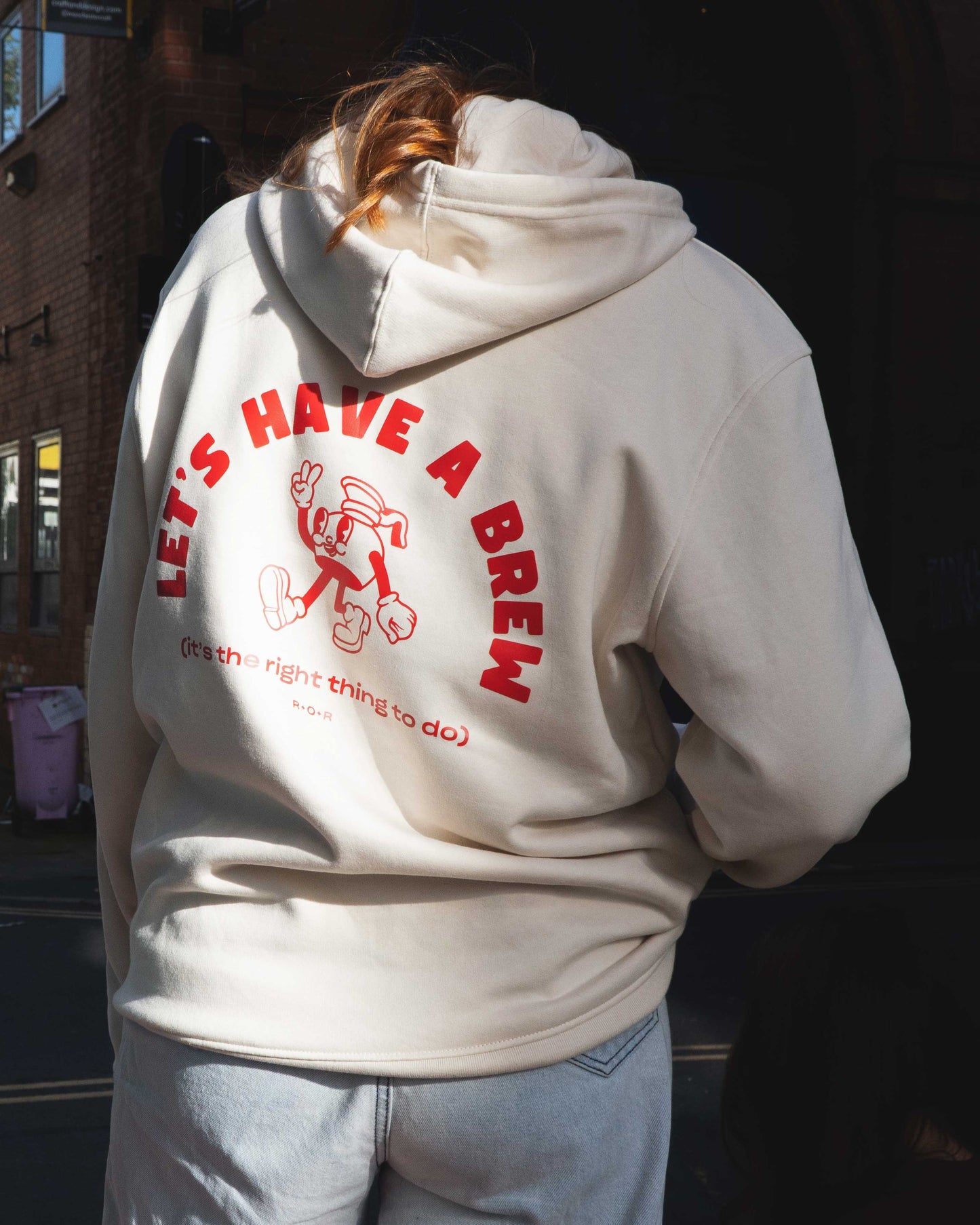 Let's Have A Brew Slogan Hoodie