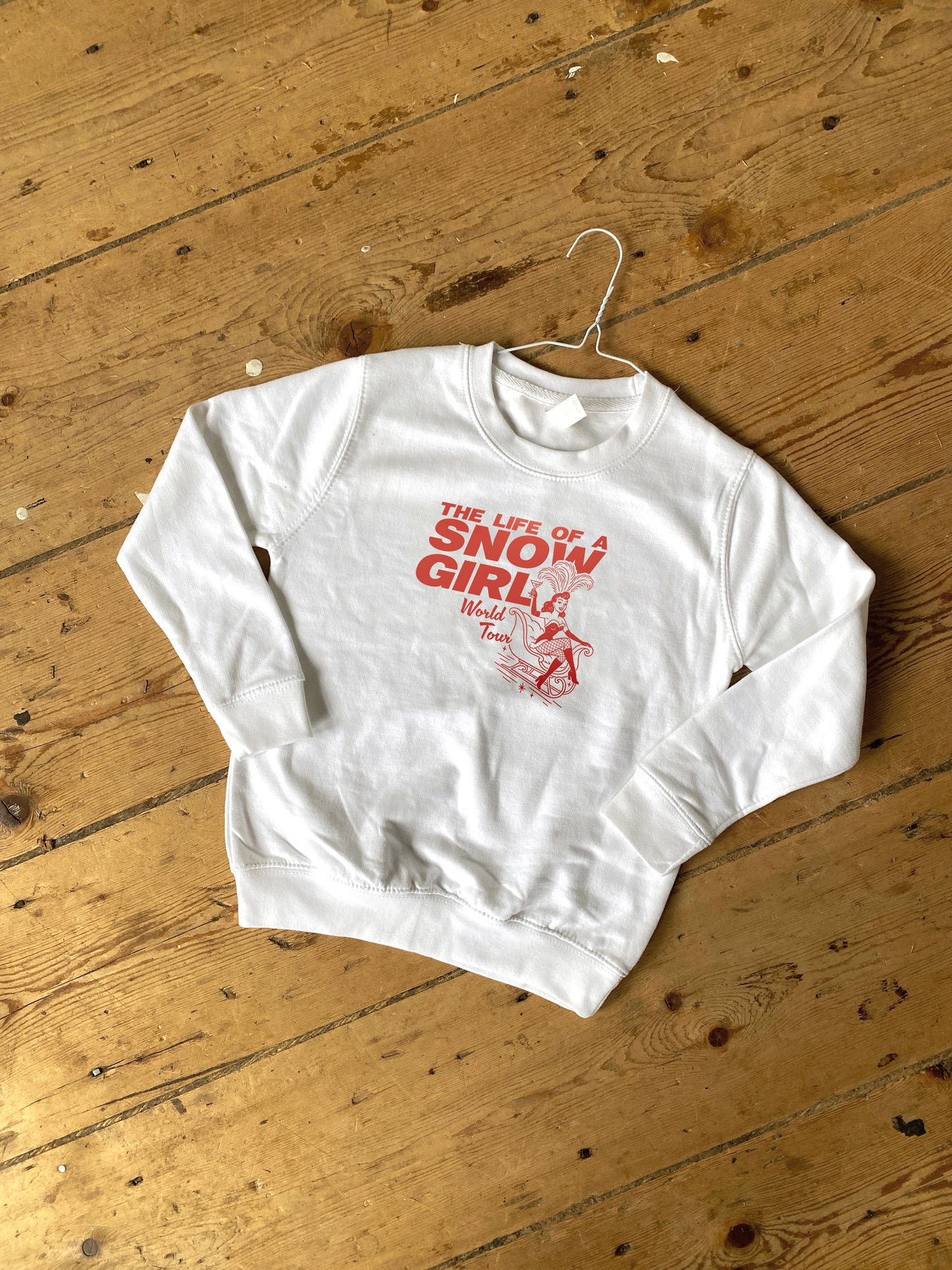 Children's Life of a Snowgirl Christmas Sweatshirt