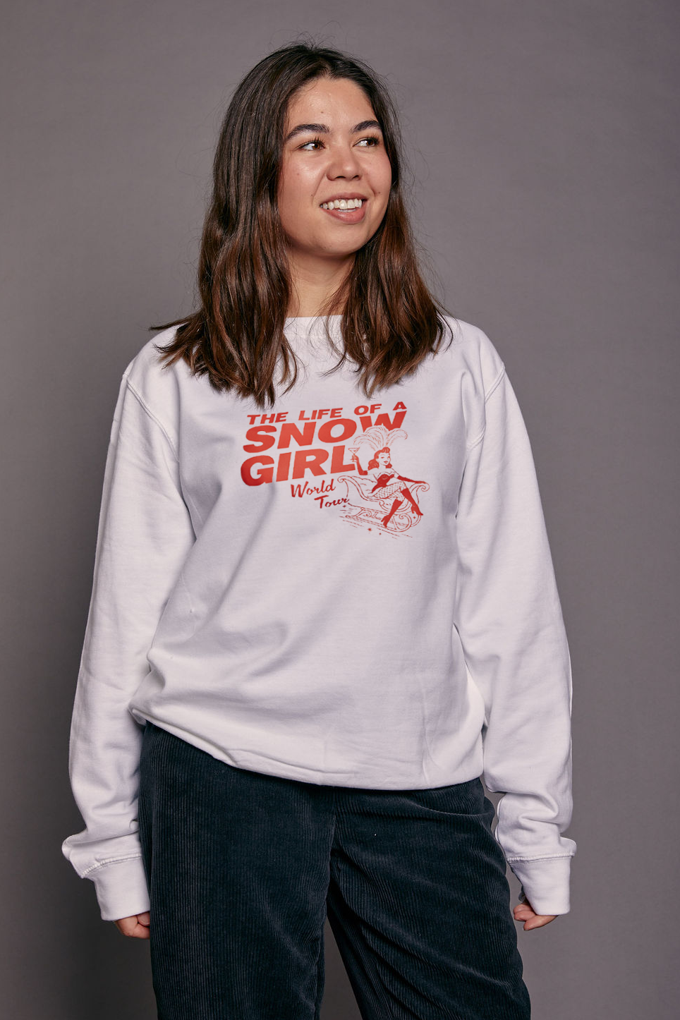 The Life of a Snow Girl Christmas Sweatshirt