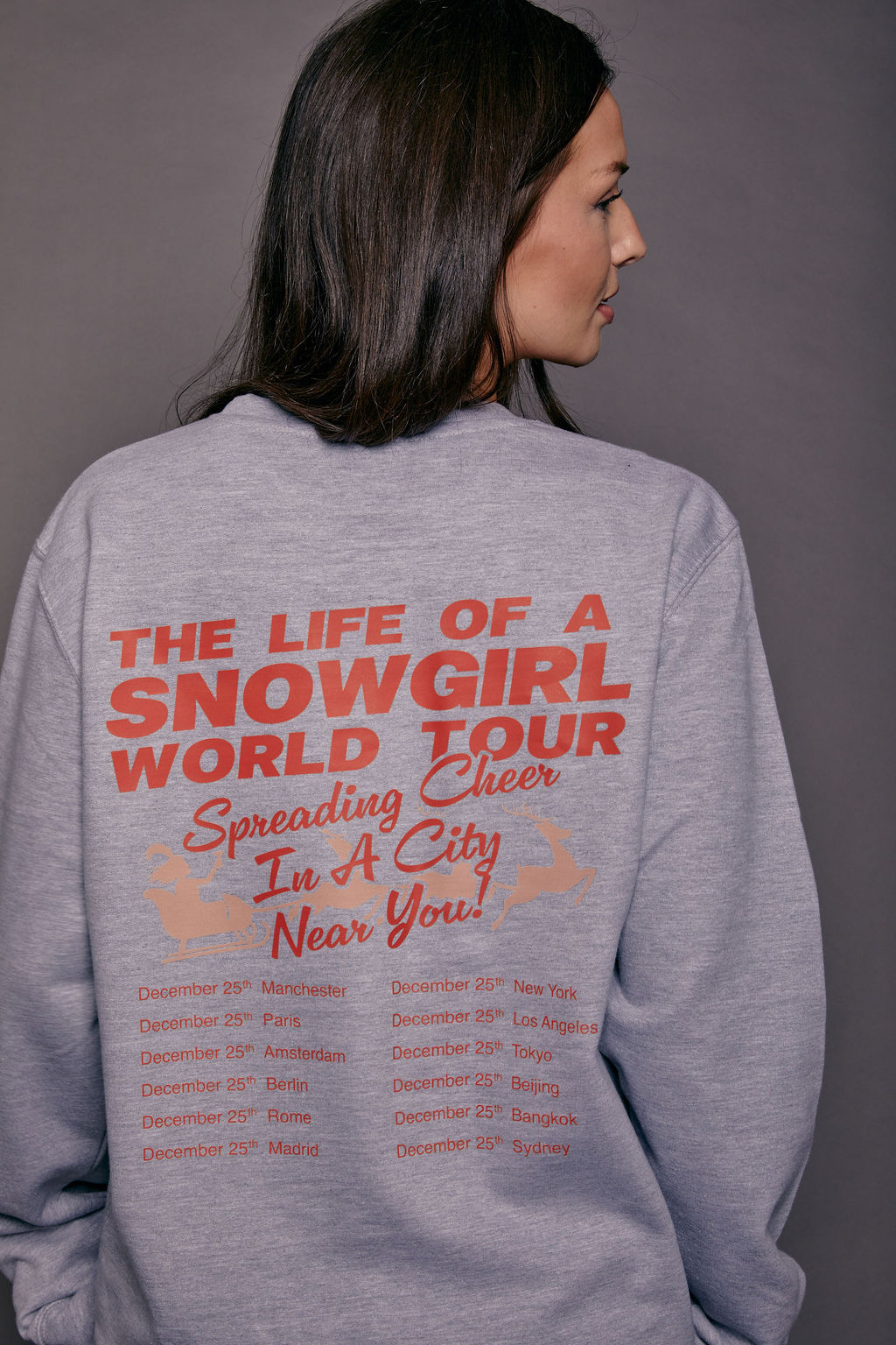 The Life of a Snow Girl Christmas Sweatshirt