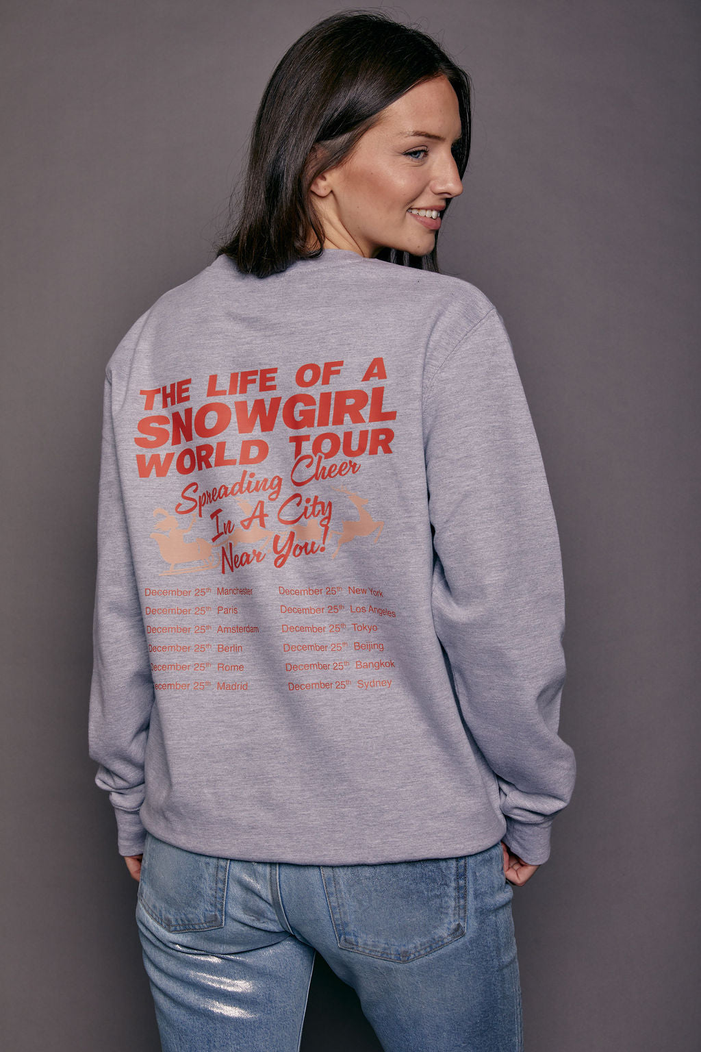 The Life of a Snow Girl Christmas Sweatshirt