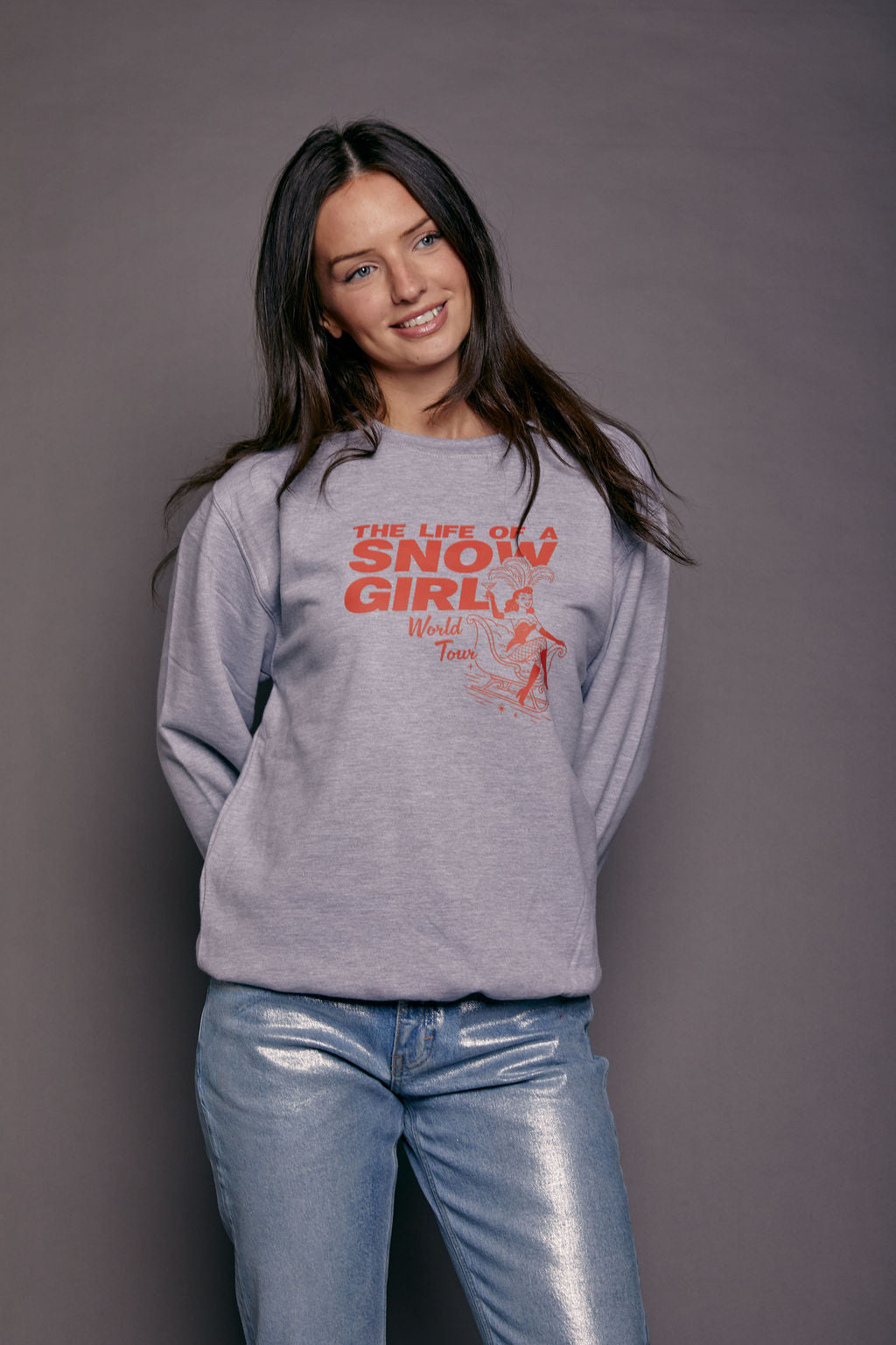 The Life of a Snow Girl Christmas Sweatshirt