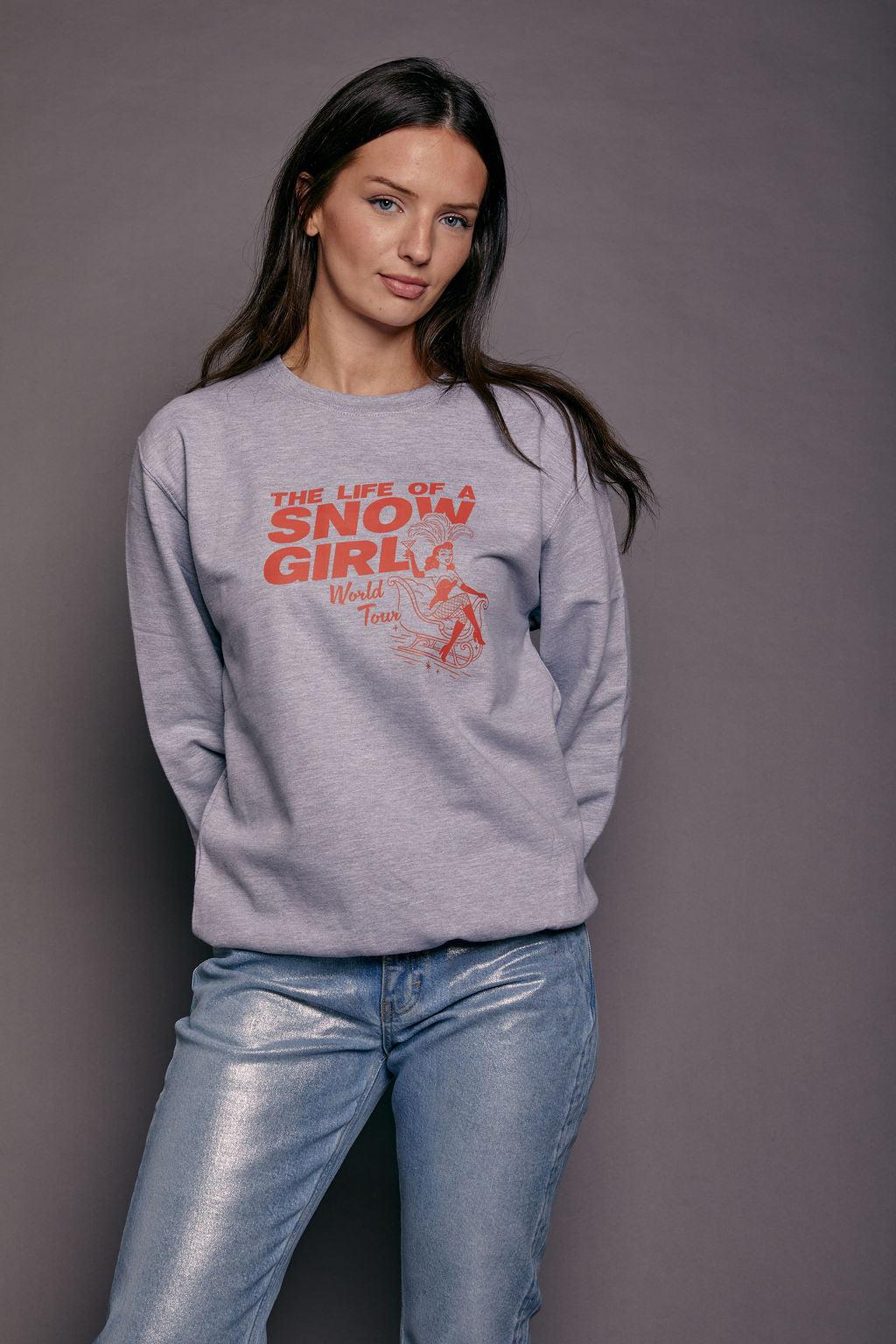 The Life of a Snow Girl Christmas Sweatshirt