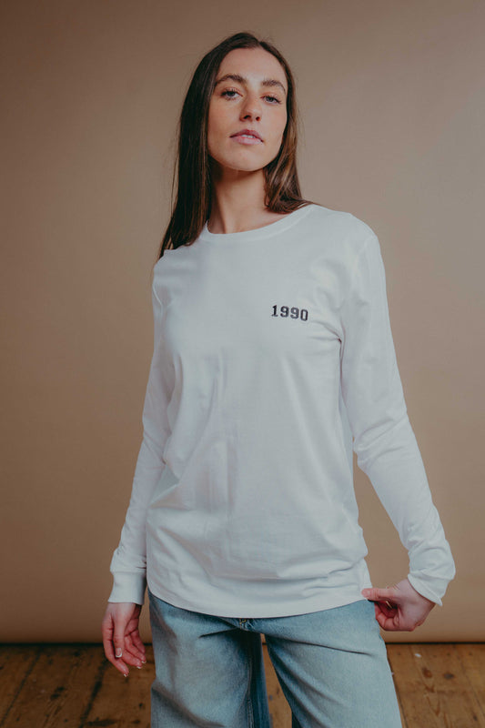 Embroidered Year Long Sleeved T-shirt