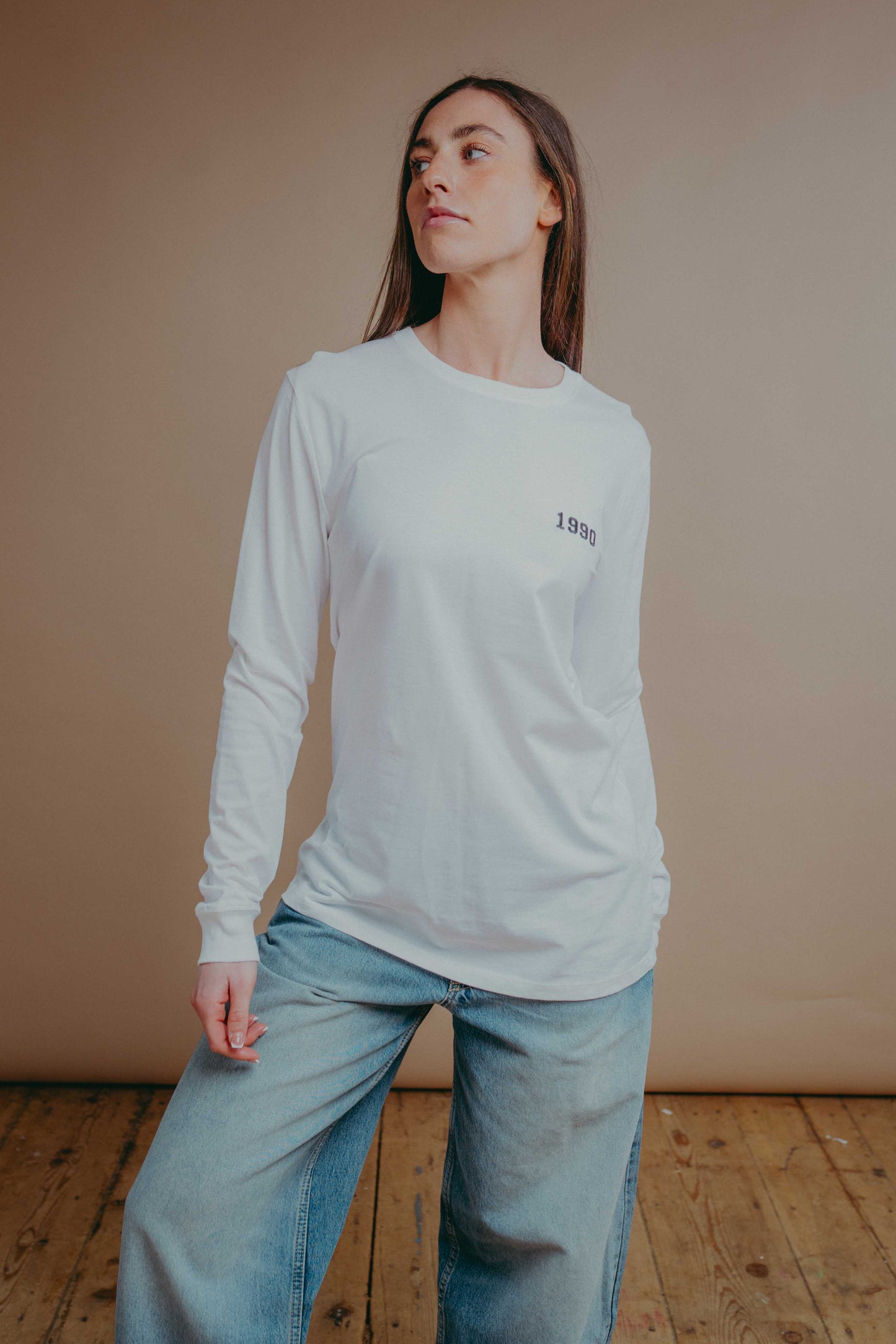 Embroidered Year Long Sleeved T-shirt