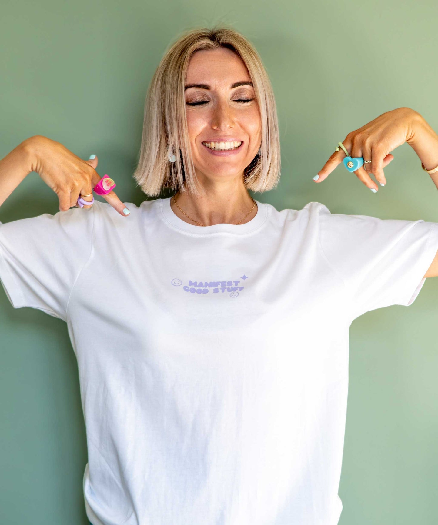 Manifest Good Stuff List Organic T shirt