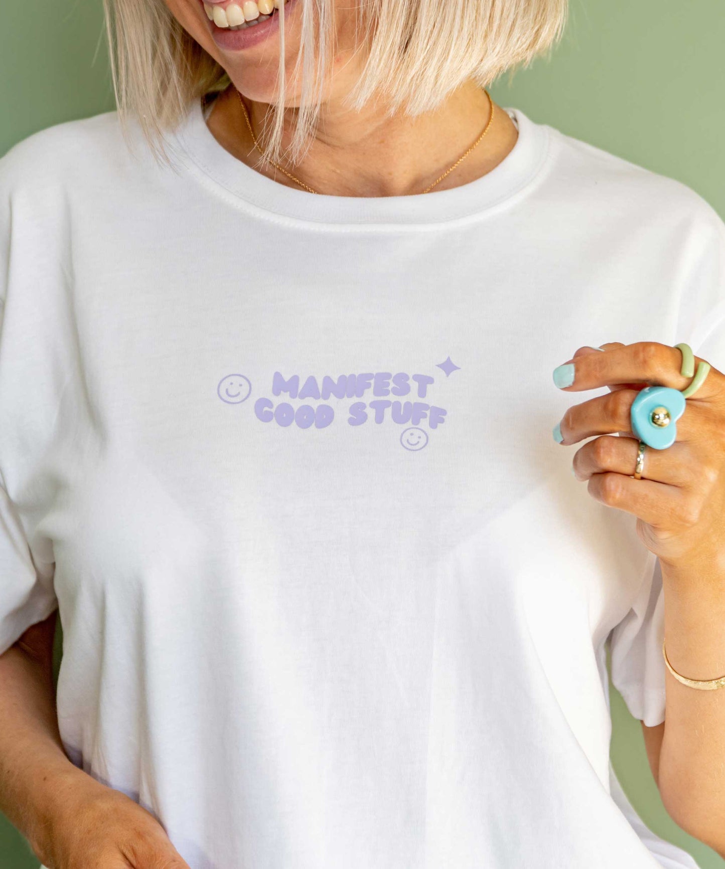 Manifest Good Stuff List Organic T shirt