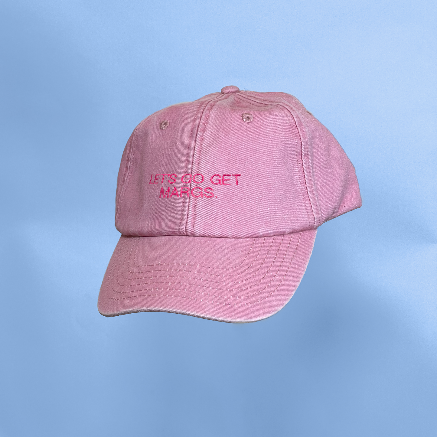 Vintage Style Denim Unisex Personalised Slogan Cap