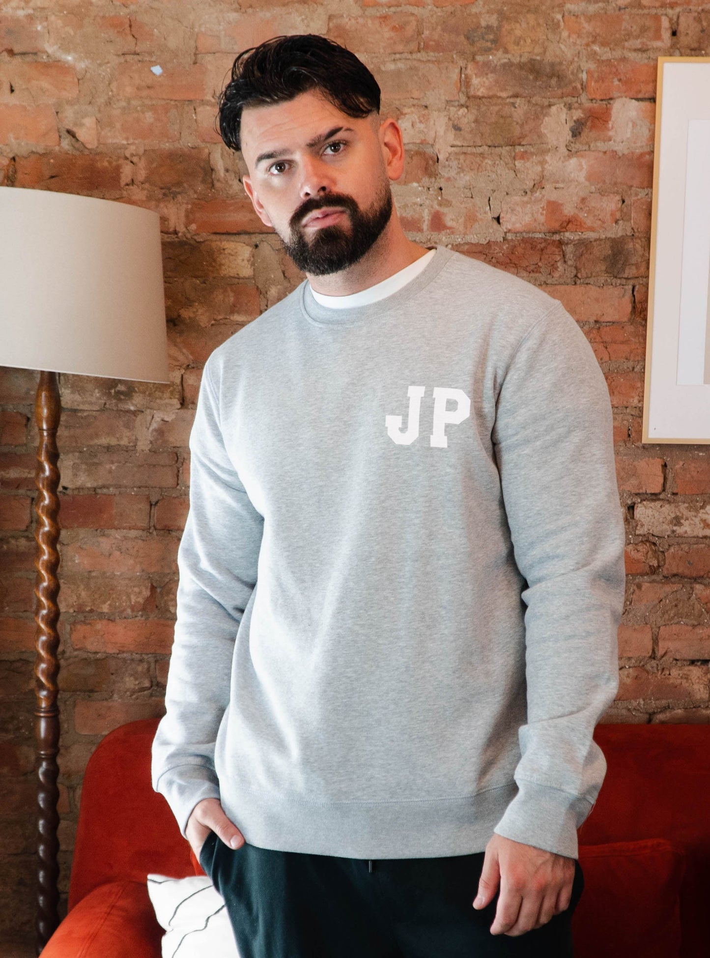Personalised Initial College Sweatshirt