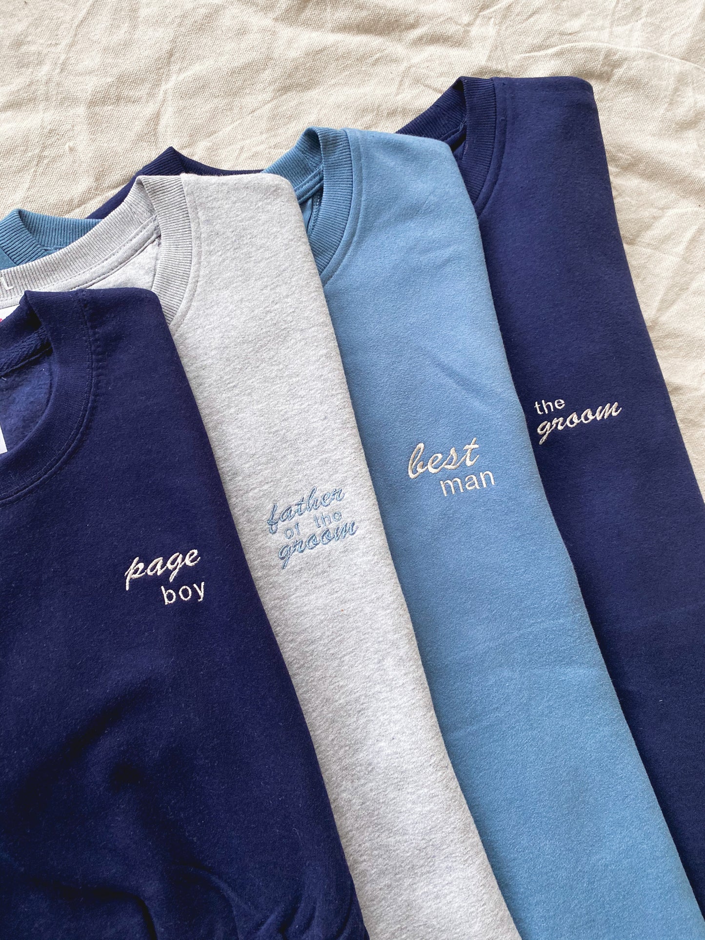 The Groom Personalised embroidered sweatshirt