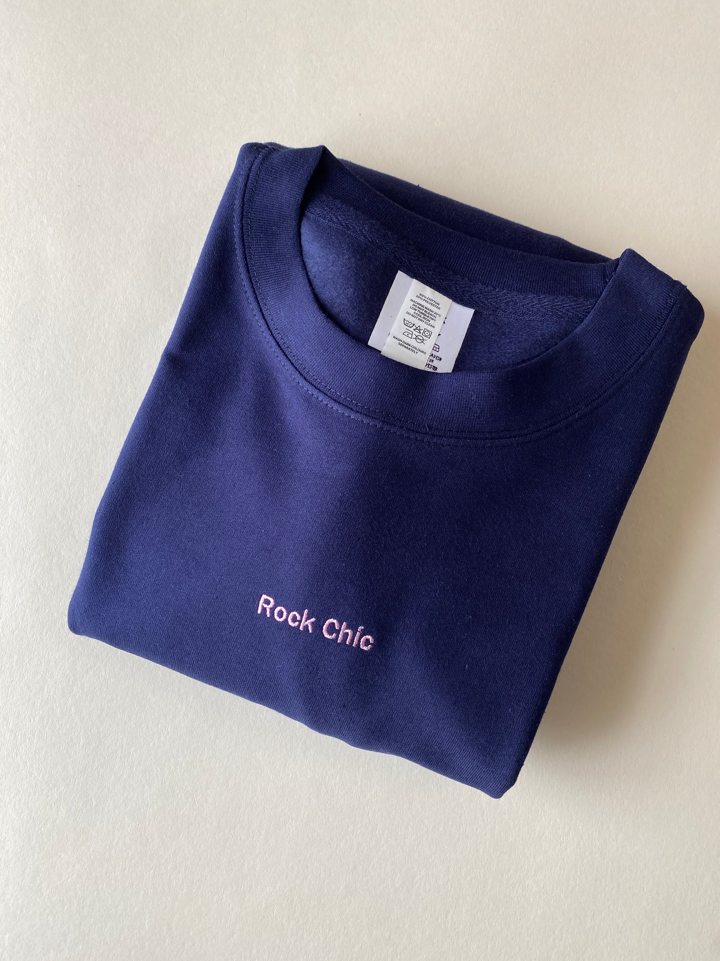 Personalised Mini Slogan Embroidered Sweatshirt