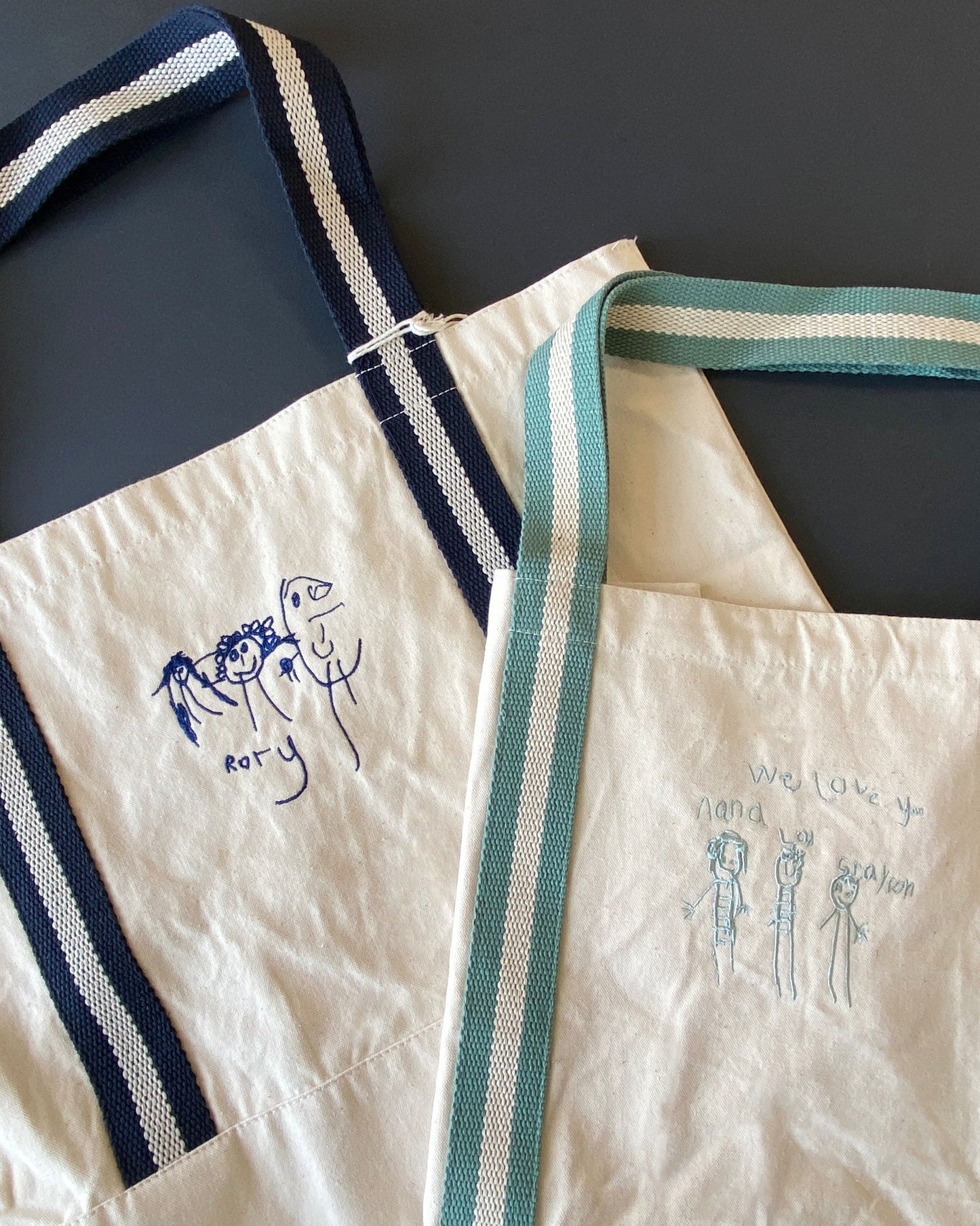 Personalised Handwriting Boat Bag