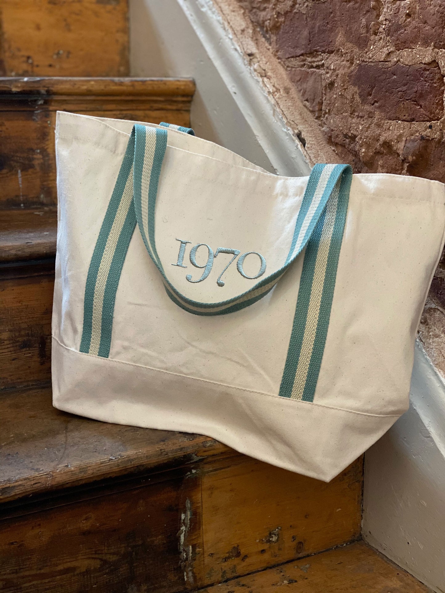 Embroidered Year Boat Bag