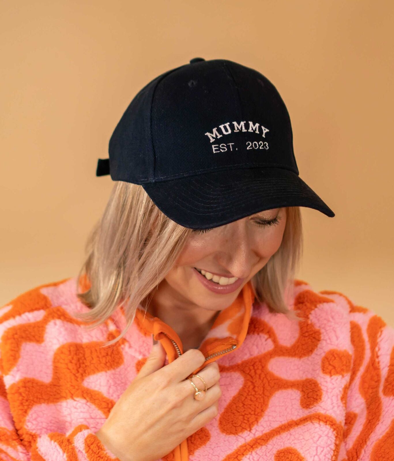 Personalised Mama EST Year Cap