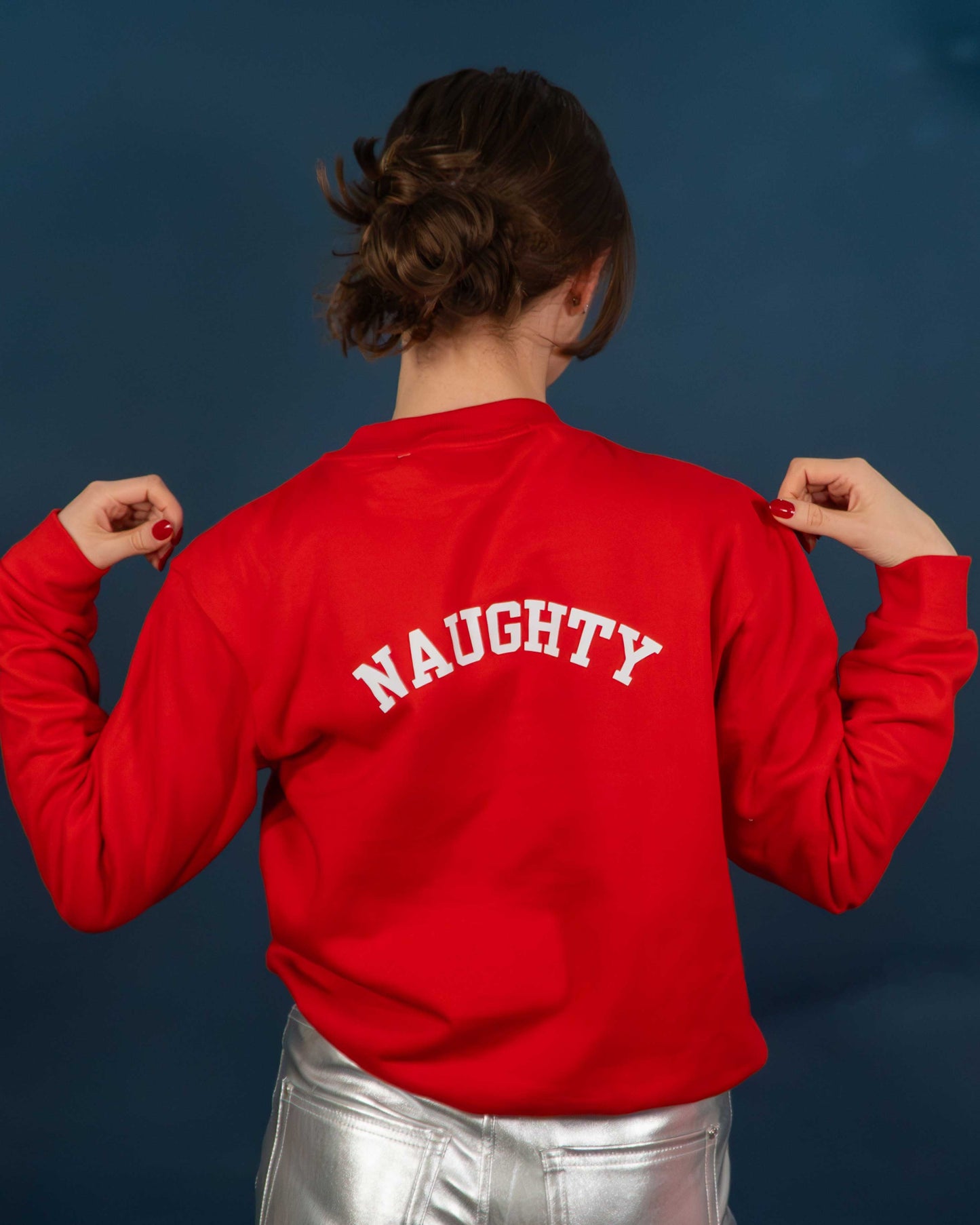 Naughty and Nice Christmas Jumper Set