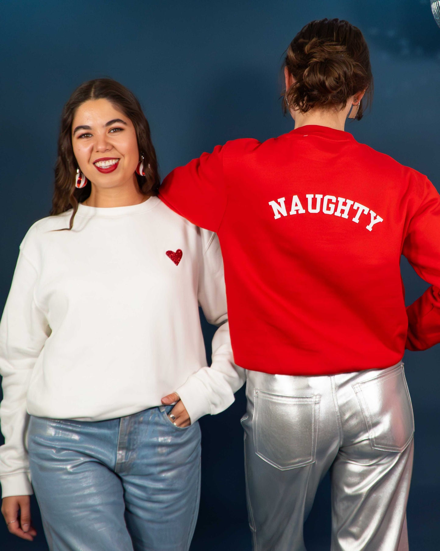 Nice Slogan Christmas Jumper