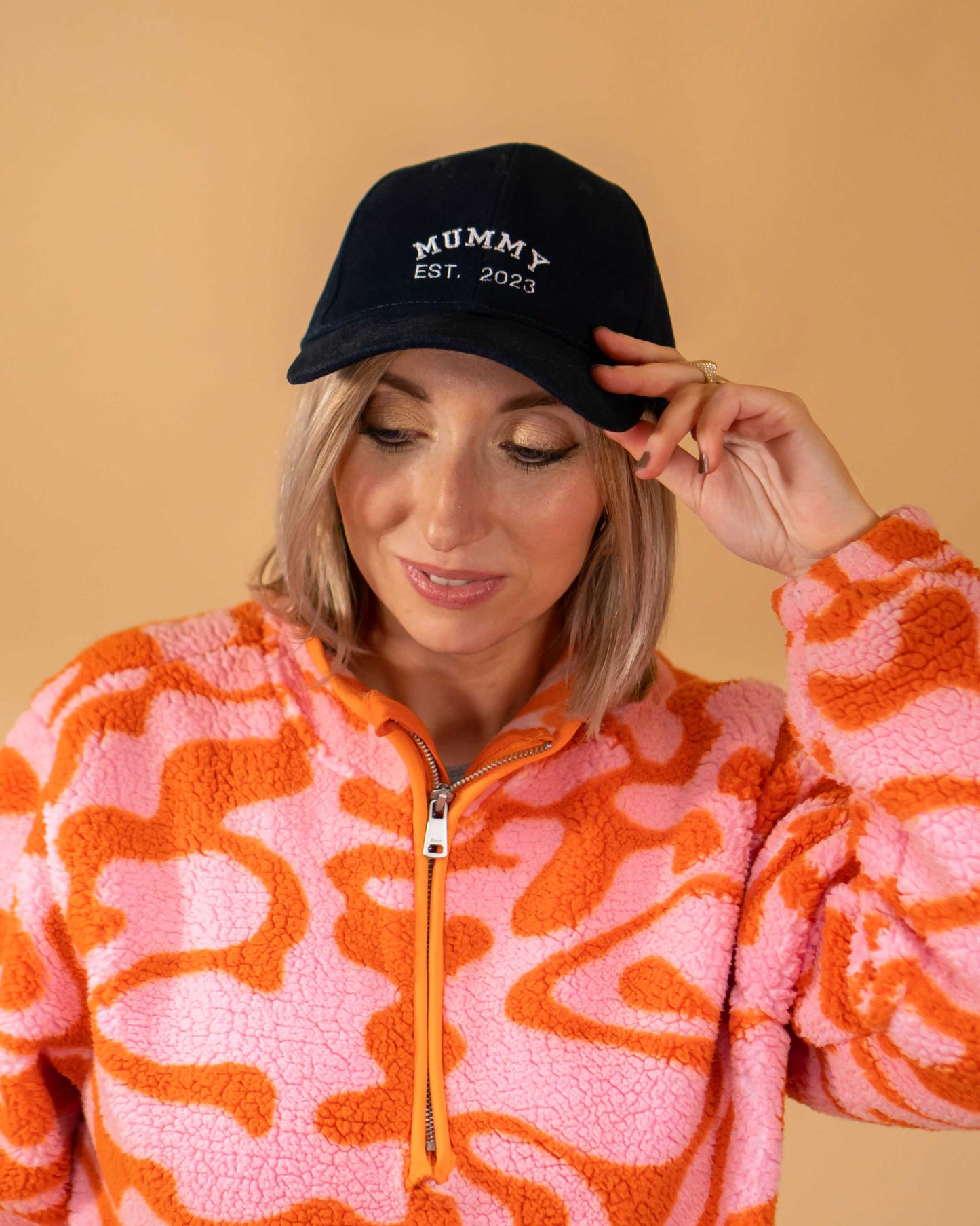 Personalised Mama EST Year Cap