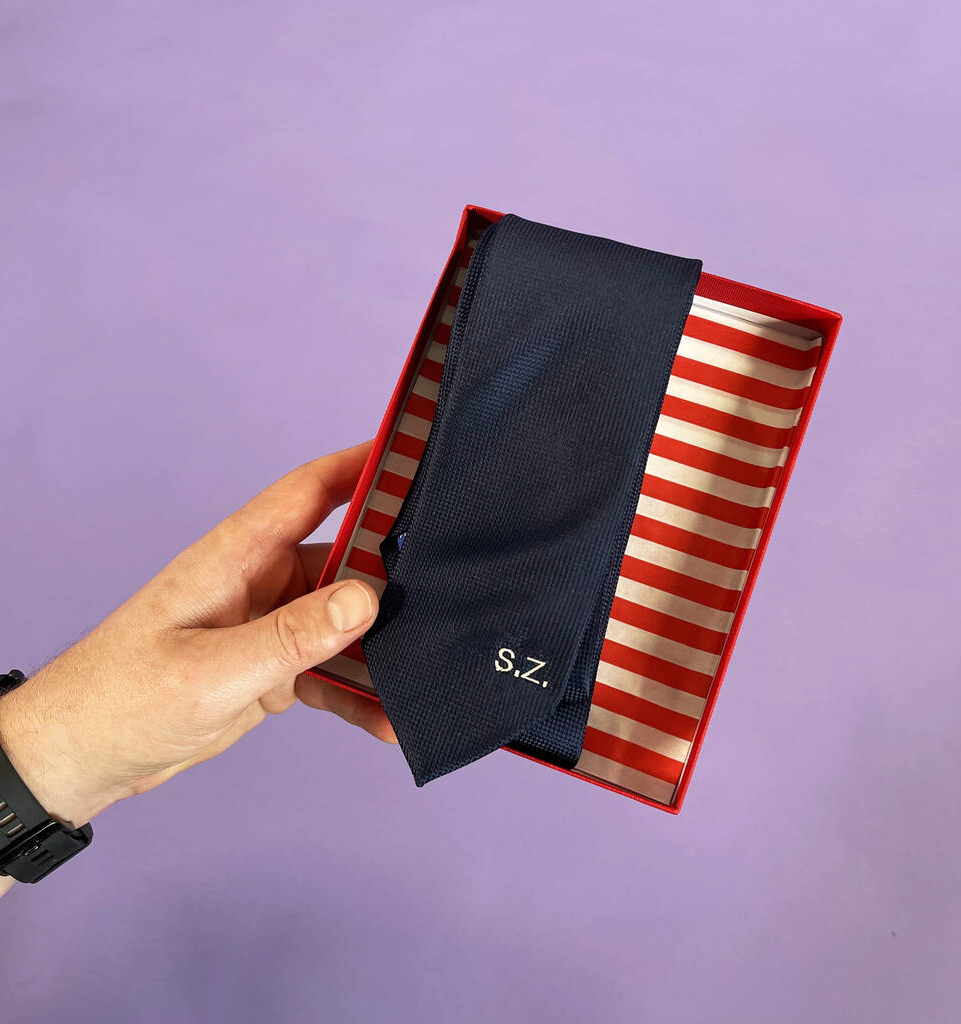 Personalised Initials Tie