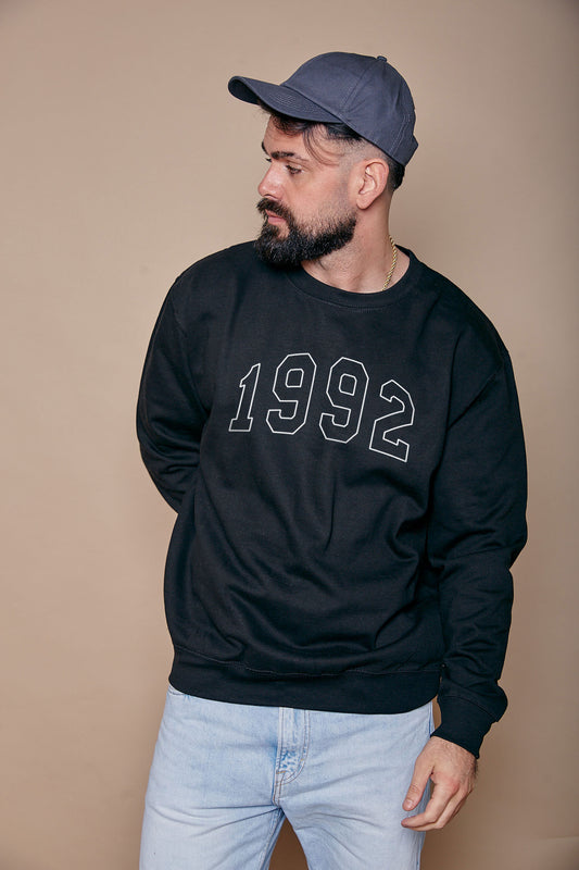 Personalised Outline Year Sweatshirt