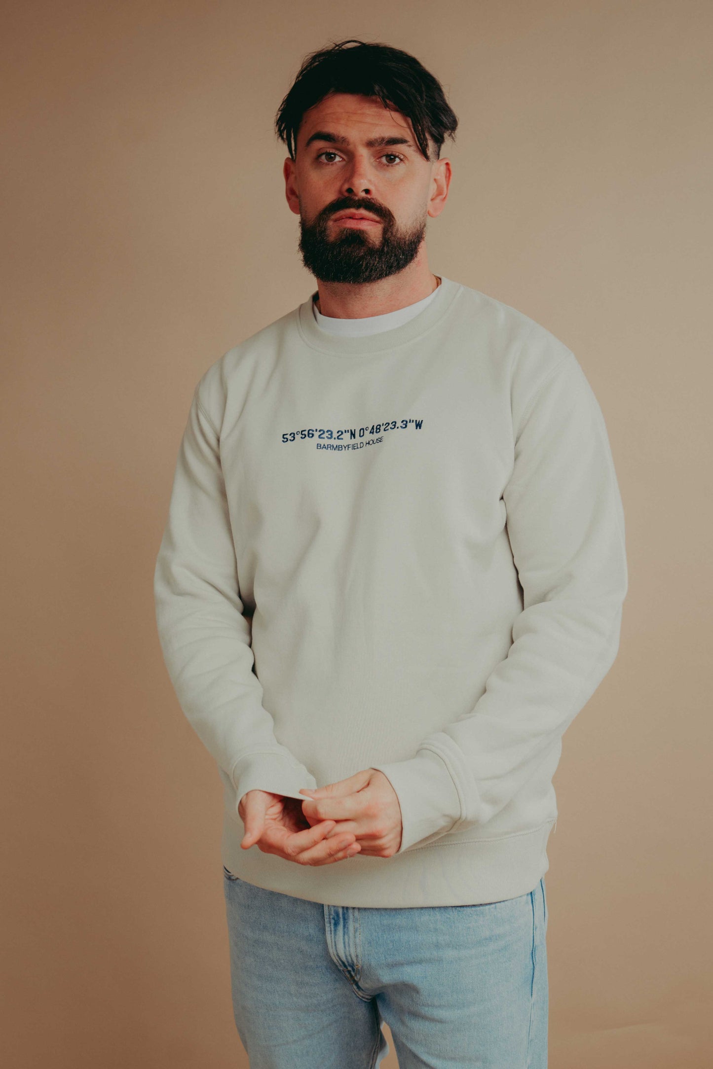Embroidered Coordinates Sweatshirt