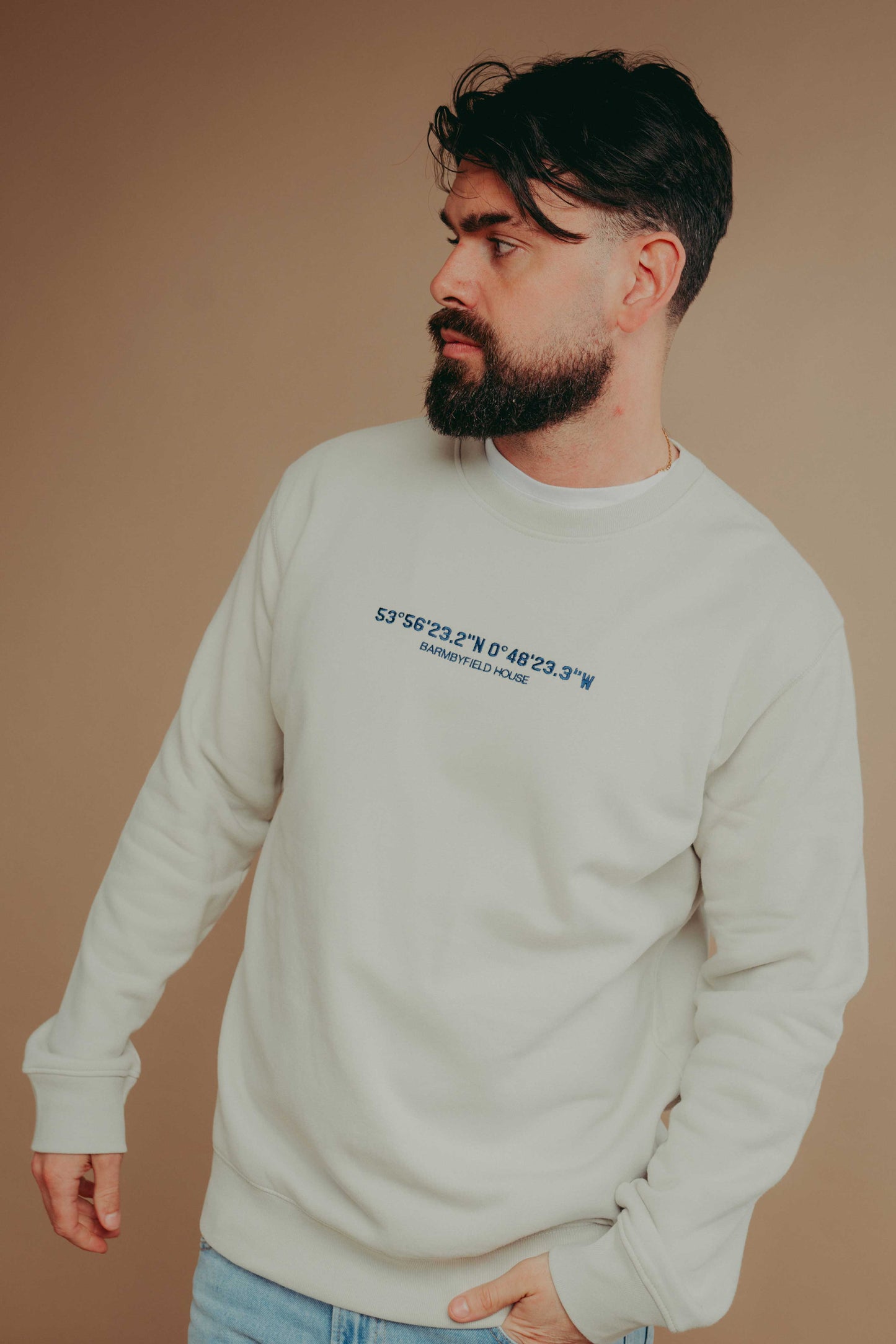 Embroidered Coordinates Sweatshirt