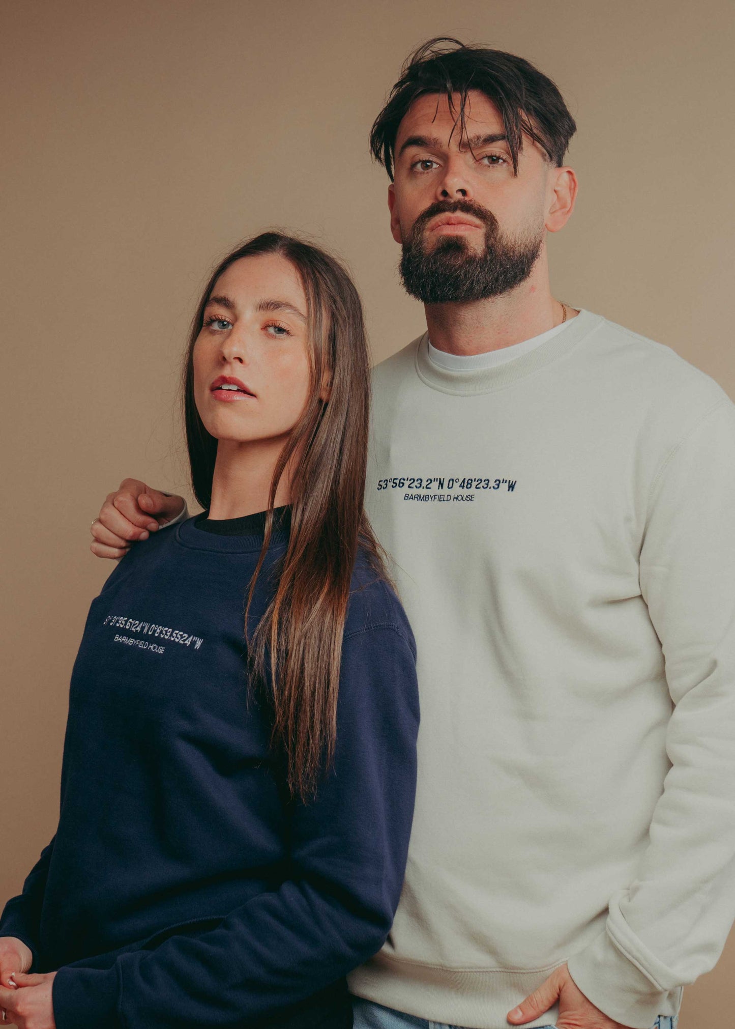 Embroidered Coordinates Sweatshirt
