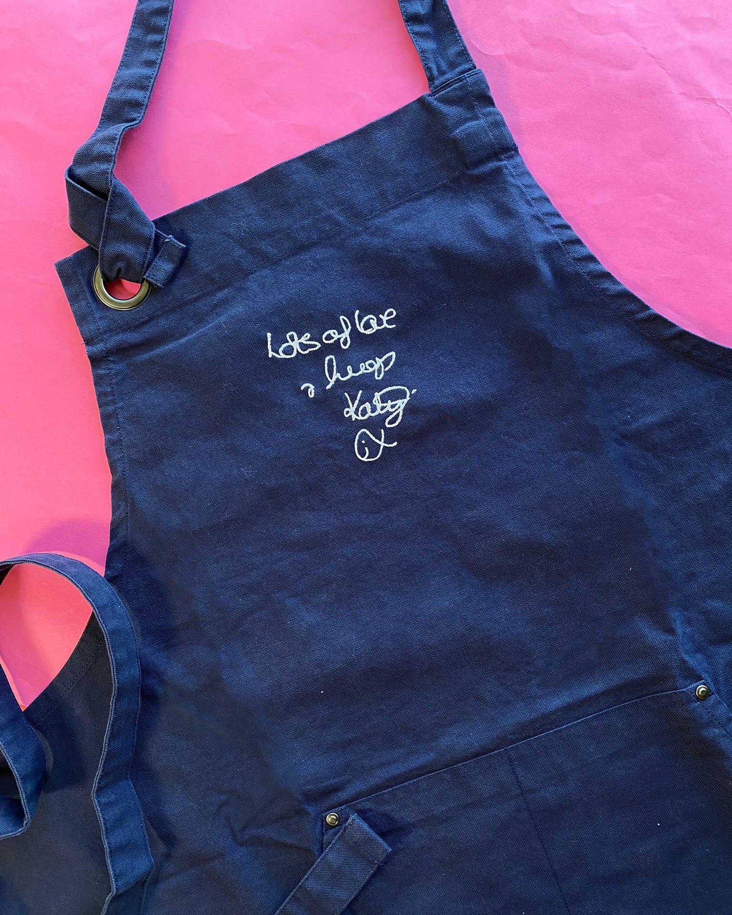 Personalised Handwriting Apron