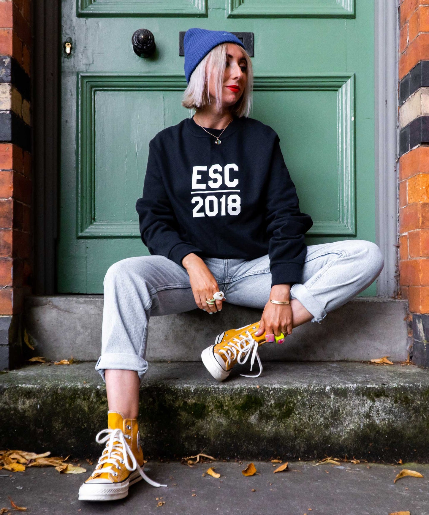 Monogram Initials And Year Sweatshirt