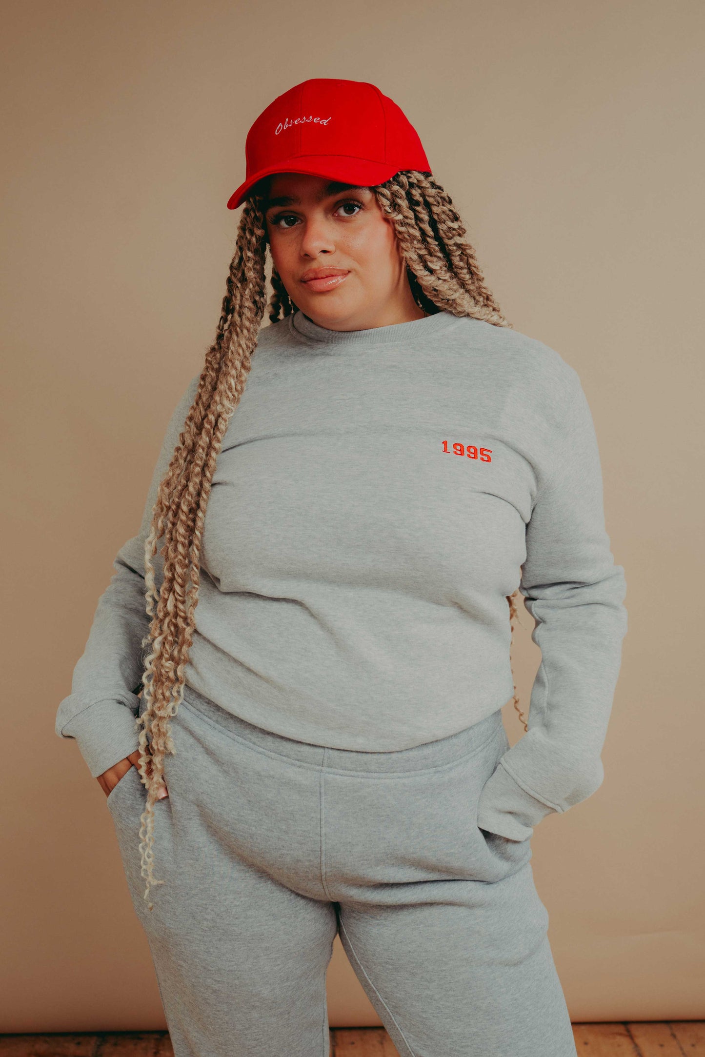 Embroidered Personalised Year Sweatshirt