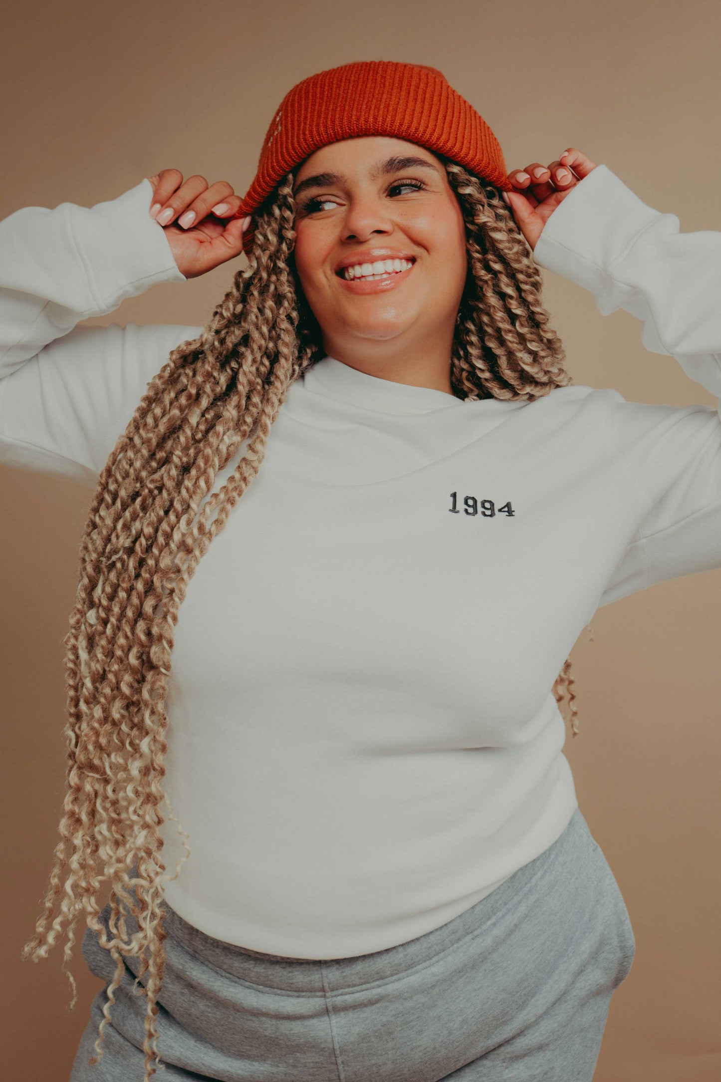 Embroidered Personalised Year Sweatshirt