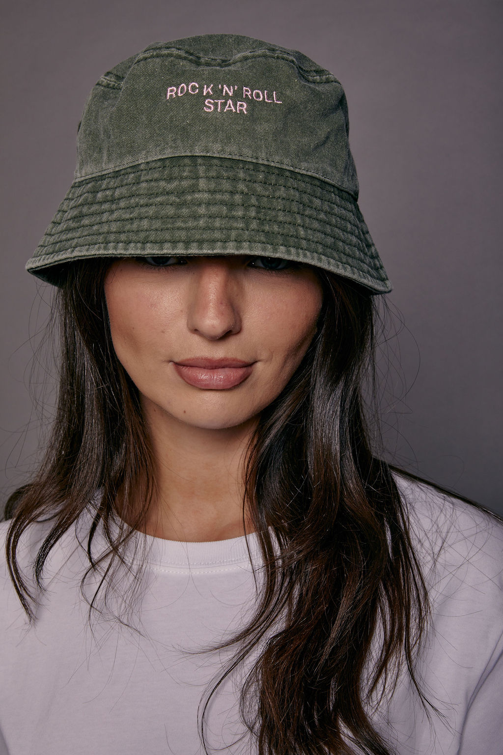 Personalised Slogan Vintage Bucket Hat