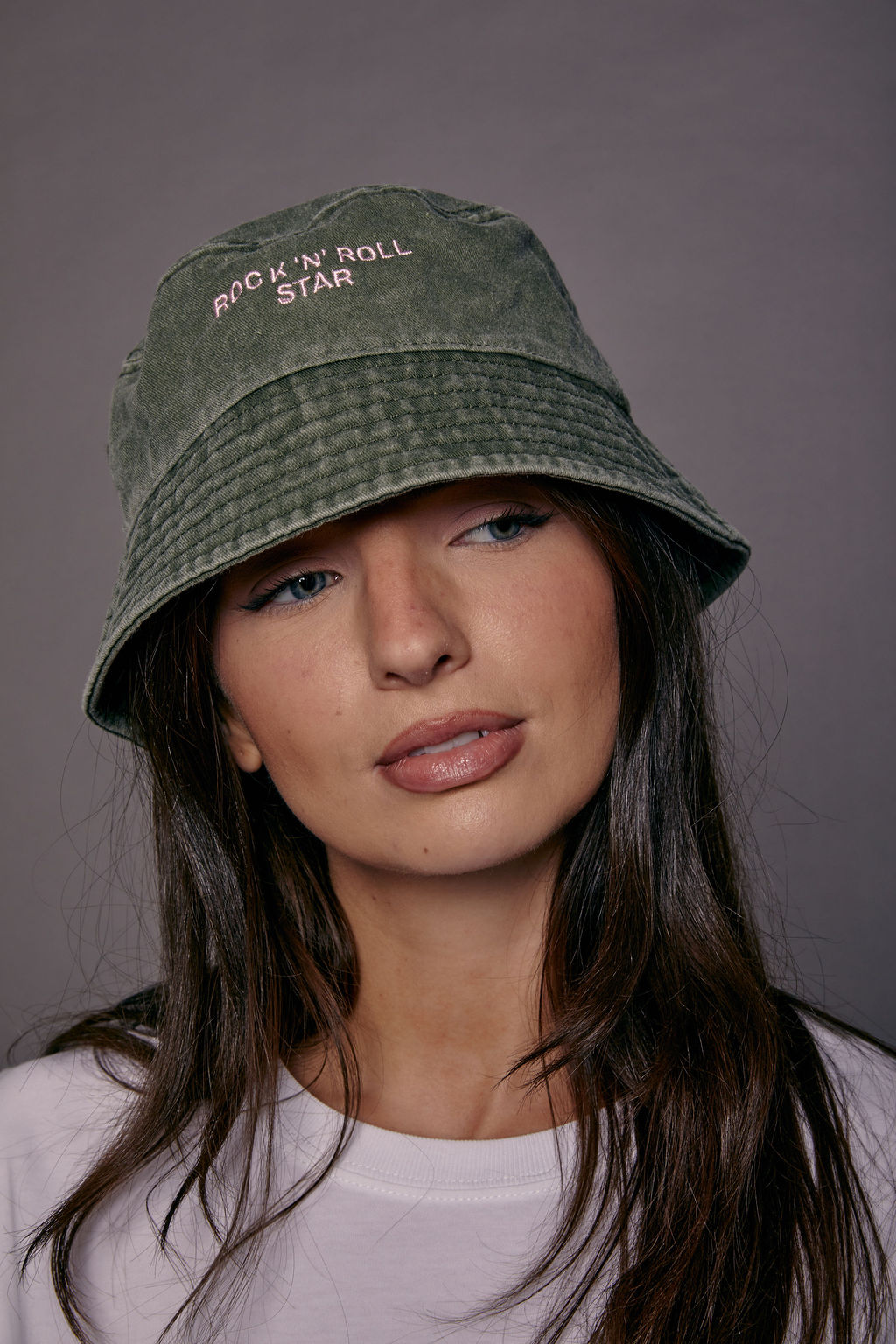 Personalised Slogan Vintage Bucket Hat