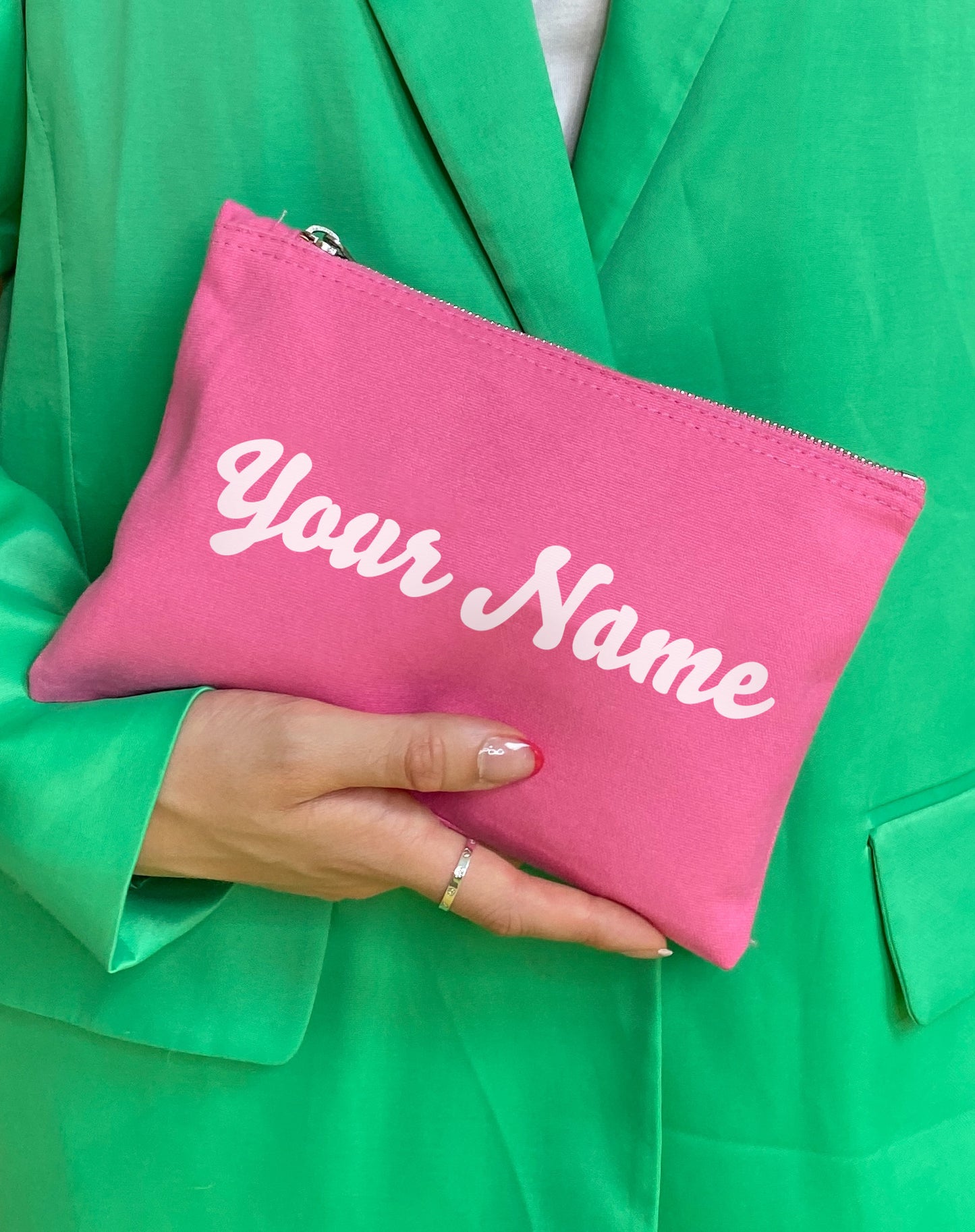 Personalised Dolly Name Make Up Bag