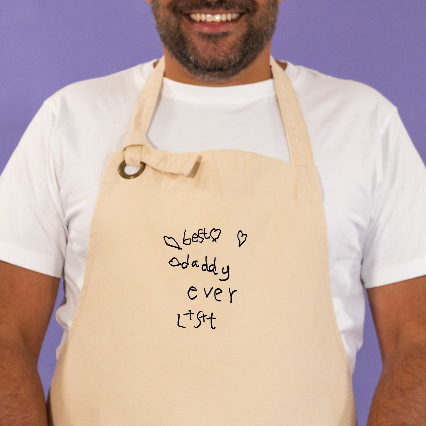 Personalised Handwriting Apron