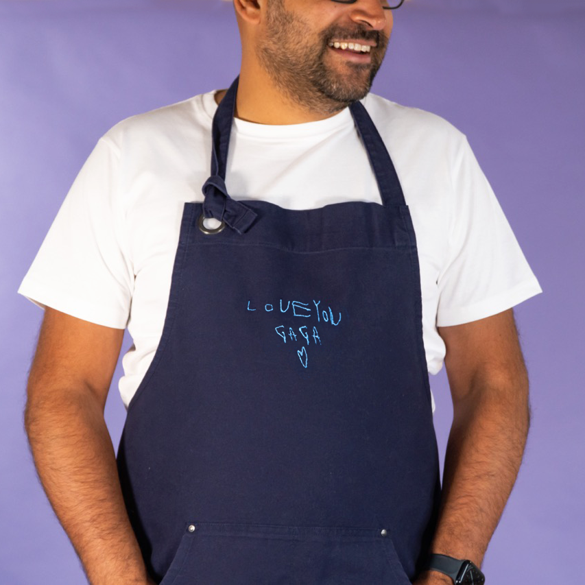 Personalised Handwriting Apron