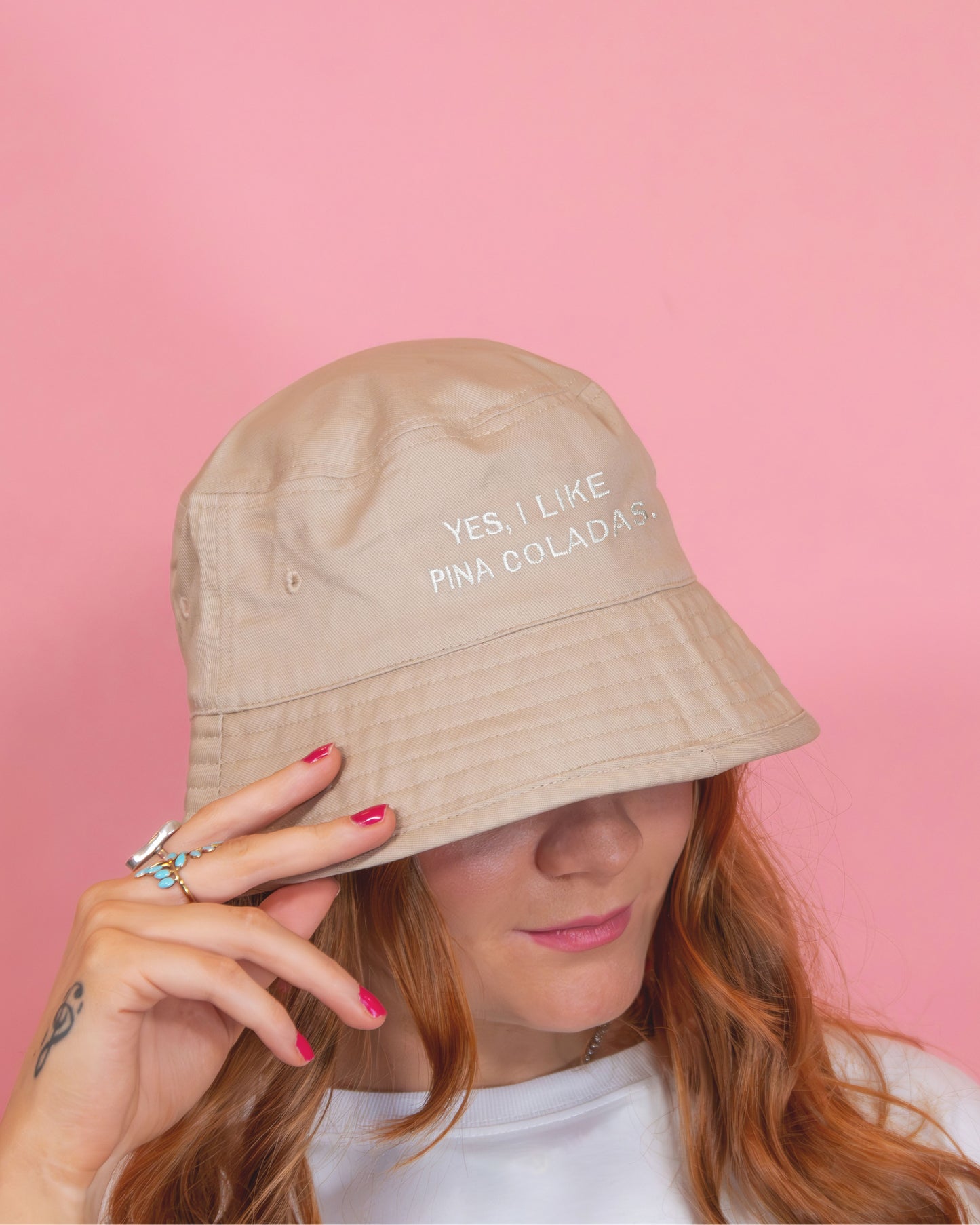 Yes I Like Pina Coladas Bucket Hat